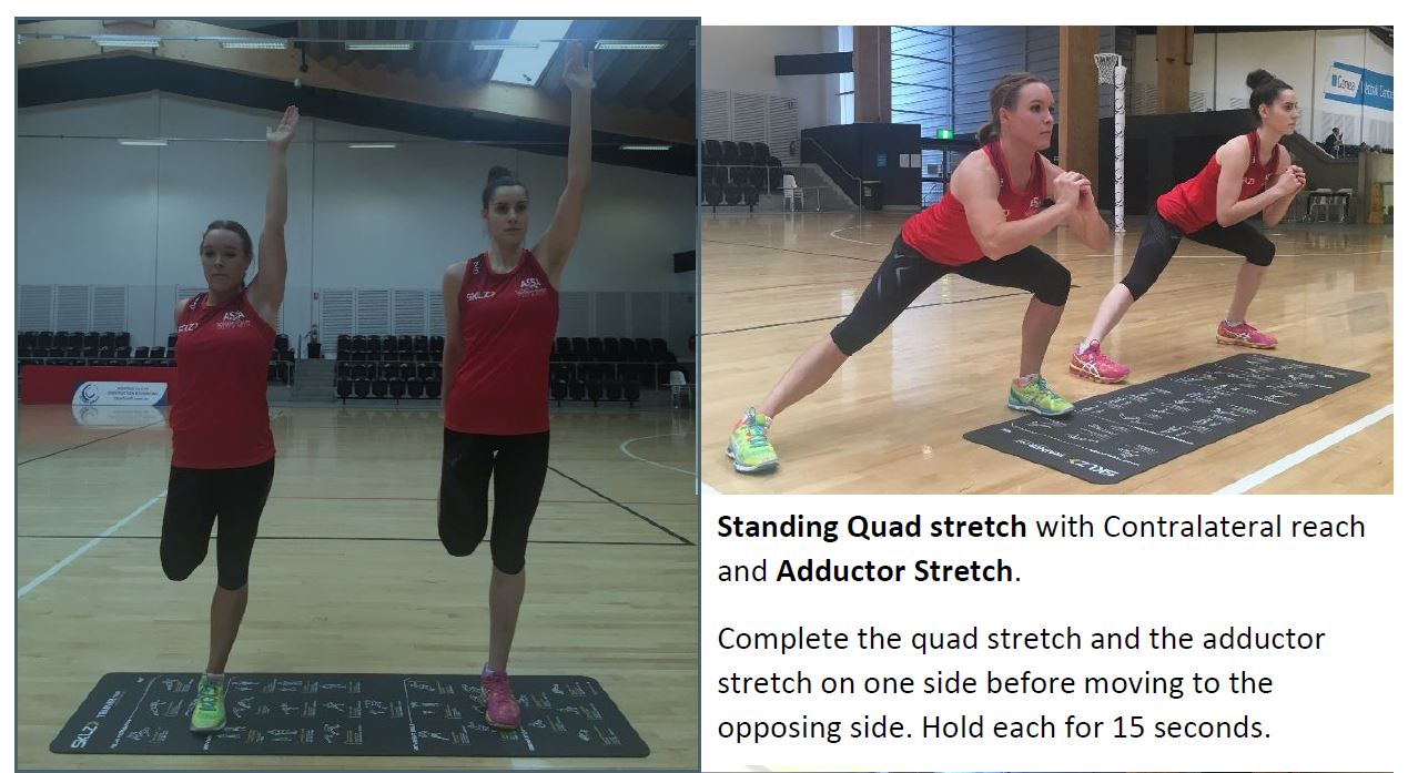 netball program stretch 1