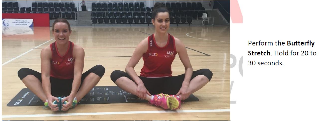 netball stretch 4